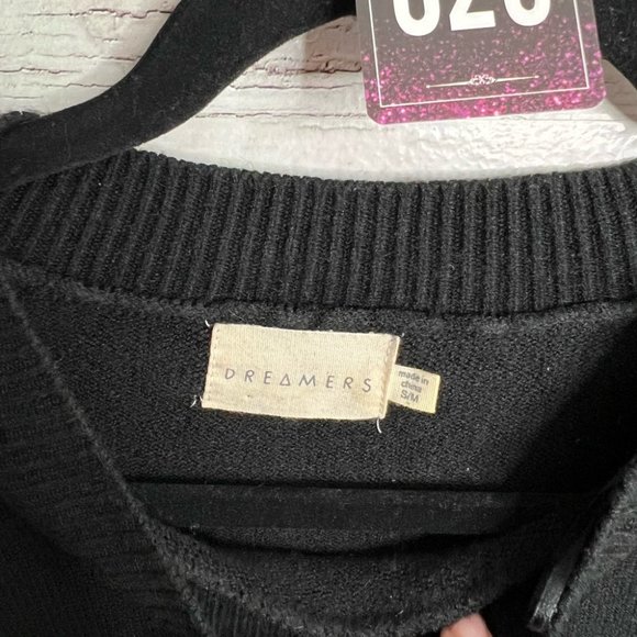 26. Dreamers black sweater dress size small - Picture 7 of 7